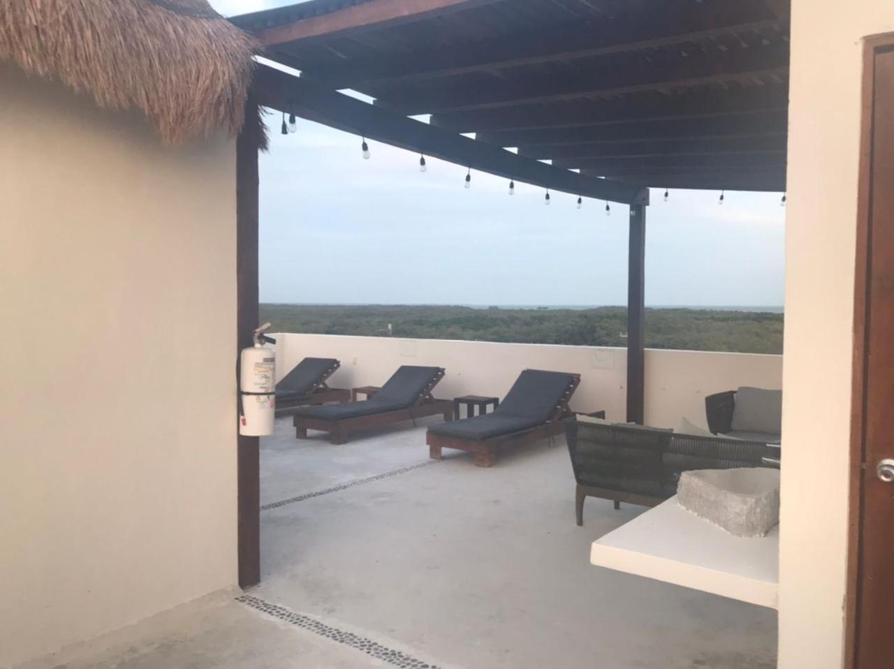 Hotel Luna Roja Holbox Buitenkant foto