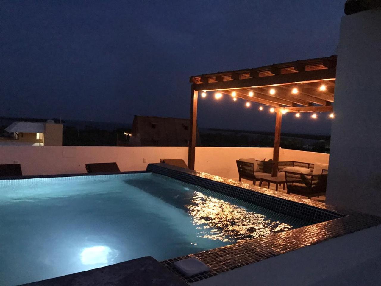 Hotel Luna Roja Holbox Buitenkant foto
