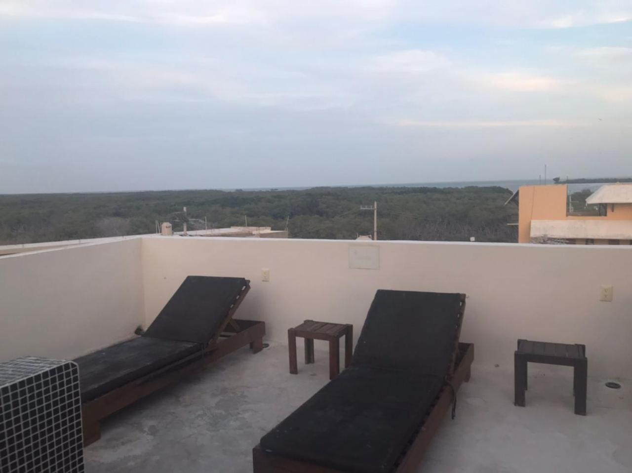 Hotel Luna Roja Holbox Buitenkant foto